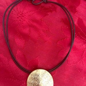 Athens protasis Large round necklace